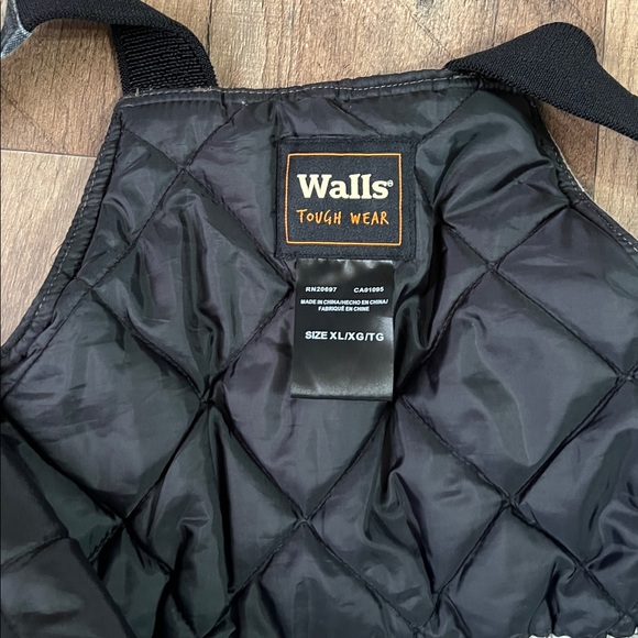 Walls Kids Camouflage insulated hunting / winter bib Overalls sz XL - Picture 3 of 5